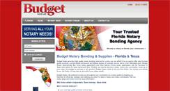 Desktop Screenshot of budgetnotaryinsurance.com